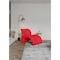 Manhattan Comfort Rosebud Multi Colored Accent Chair -Set of 3 in Red, Fuchsia Pink, and Yellow 3-AC0013 - alternate 3